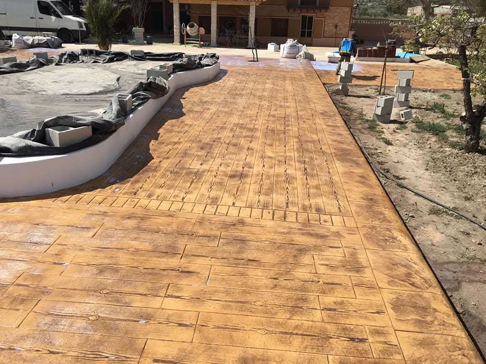 Hormigón imprimé à Marseille pour allées et terrasses