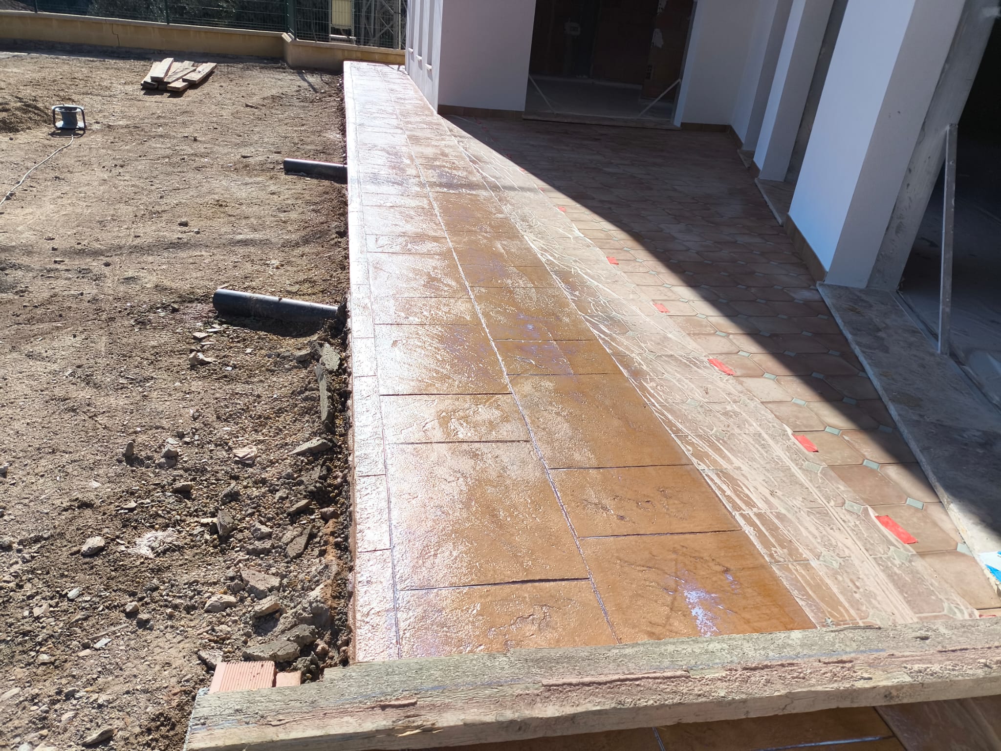 Rénovation de sols en béton par des artisans expérimentés